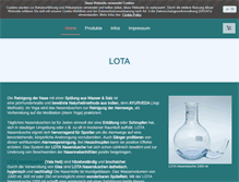 Tablet Screenshot of lota.de